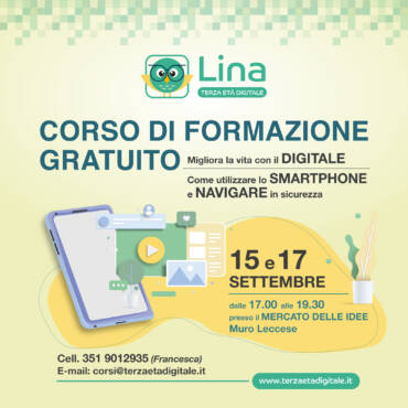 Nuova edizione del corso di formazione